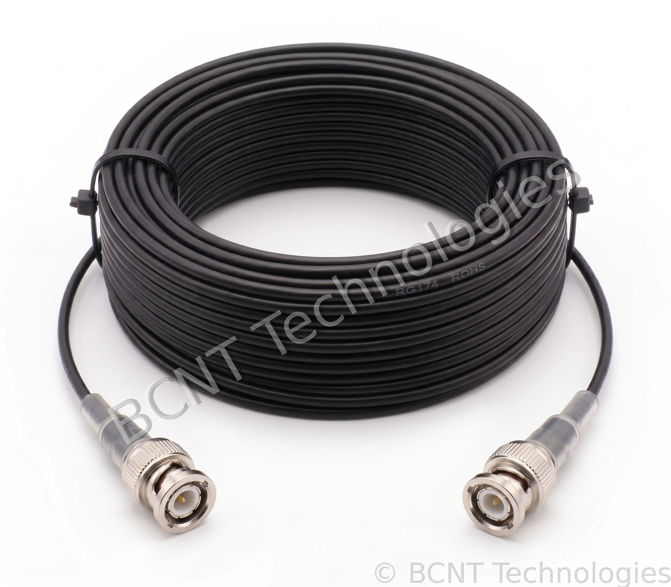 Rg174 Coaxial BNC Cable - Both end BNC